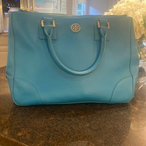 Tory Burch tote bag blue - used 3 times